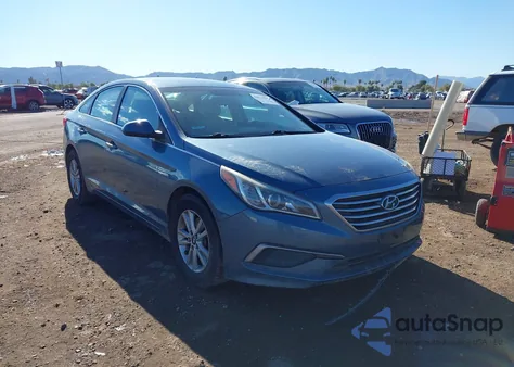 2016 Hyundai Sonata Se from USA, damaged, VIN 5NPE24AFXGH317307